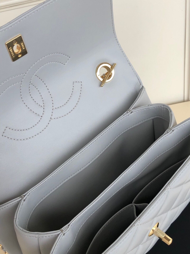 Ch**el top handle bags